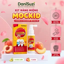 Xịt Răng Miệng MOCKID Danisuzi Chính Hãng, Hỗ Trợ Ngừa Sâu Răng, Làm Sạch Răng Miệng, Thơm Miệng Cho Bé từ 1 tuổi 30ml 4