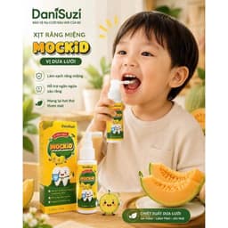Xịt Răng Miệng MOCKID Danisuzi Chính Hãng, Hỗ Trợ Ngừa Sâu Răng, Làm Sạch Răng Miệng, Thơm Miệng Cho Bé từ 1 tuổi 30ml 3