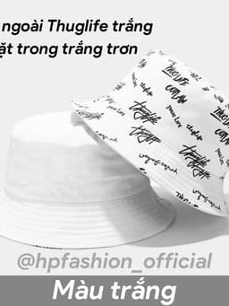 MŨ BUCKET THÊU - IT SO NICE 4