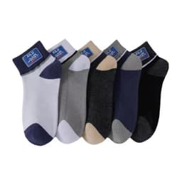 Combo 10 đôi tất vớ nam cổ ngắn , siêu co giãn chất liệu cotton thoáng khí mẫu mới thiết kế vừa vặn 5