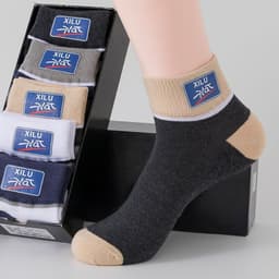 Combo 10 đôi tất vớ nam cổ ngắn , siêu co giãn chất liệu cotton thoáng khí mẫu mới thiết kế vừa vặn 4
