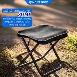 Ghế gấp gon dạng túi SUMI,Ghế gấp gọn đa năng 1