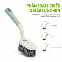 Bàn Chải Chà Rửa Cán Dài Việt Nhật 5864 Nhựa PP Cao Cấp Tay Cầm Chắc Chắn Dễ Sử Dụng GD204 8