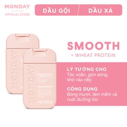[Quà Tặng Không Bán] Dầu Gội & Dầu Xả MONDAY 50ml 3