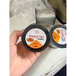 100 Mét Cuộn Dây Cước Co Giãn Xỏ Hạt Làm Trang Sức  Chính hãng Crystal Tec của Hàn Quốc 3