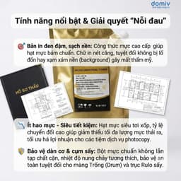 Mực Photo Túi Vàng Ricoh Cho MP4000 MP5000 MP2554 MP3054 MP5054 MP6054 In Đậm Sạch Nền Ít Hao MIVDO 2