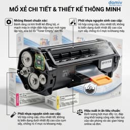 Hộp Mực Brother TN263BK Cho HL3230CDN DCP3551CDW MFC3750CDW Bản In Sắc Nét MIVDO 3
