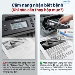 Hộp Mực Brother TN263BK Cho HL3230CDN DCP3551CDW MFC3750CDW Bản In Sắc Nét MIVDO 5