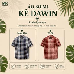 Bộ sưu tập Bộ Sơ Mi Kẻ và Quần short đũi Line MK CLEVER chất vải thoáng mát, thấm hút tốt, thoải mái form rộng hằng ngày 8