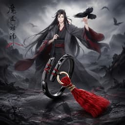 Nhẫn bạc S925 NGỤY VÔ TIỆN phụ kiện trang sức cosplay Ma Đạo Tổ Sư 1