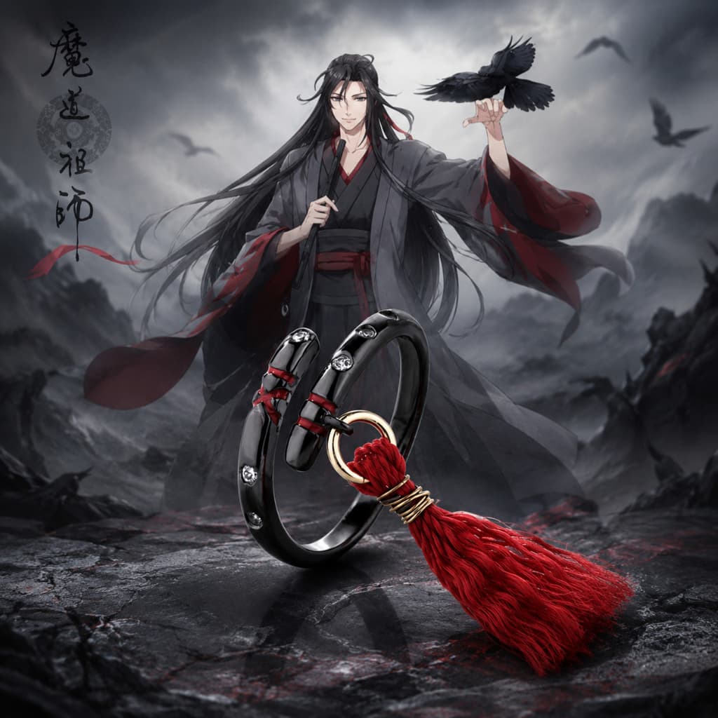 Nhẫn bạc S925 NGỤY VÔ TIỆN phụ kiện trang sức cosplay Ma Đạo Tổ Sư