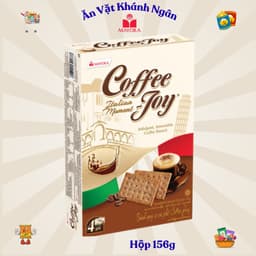 Bánh Quy Vị Cà Phê Coffee Joy Hộp 156g - 312g - HÀNG CHÍNH HÃNG 2