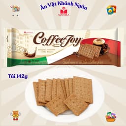 Bánh Quy Vị Cà Phê Coffee Joy Hộp 156g - 312g - HÀNG CHÍNH HÃNG 4