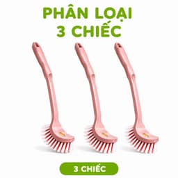 Bàn Chải Cọ Toilet Cán Dài Chất Liệu Nhựa PP Bền Chắc Lông Chải Đàn Hồi Tốt Vệ Sinh Nhanh Chóng GD321 8