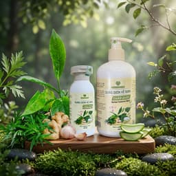 Dung Dịch Vệ Sinh Phụ Nữ Thảo Dược Mẹ Ken ( 1 lít ) 3