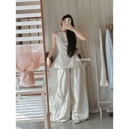 SET KEM suông rộng Xukadress, set đồ sang chảnh 5