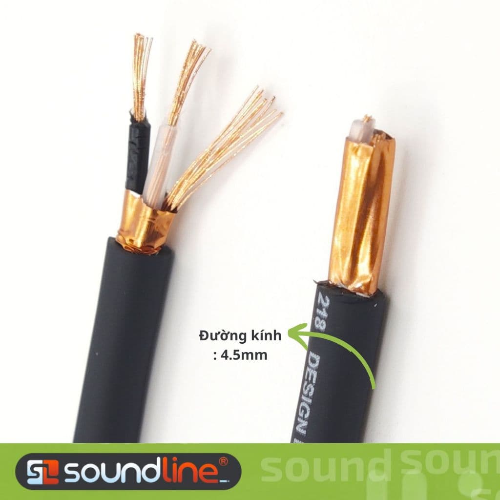 Dây cáp tín hiệu , Microphone Soundline BD218.