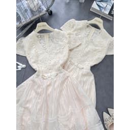 VÁY REN KEM XOÈ DỰ TIỆC XUKADRESS CỔ V 9