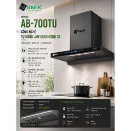 Máy hút mùi ARBER Smart AB700TU | NEW MODEL | Tự động làm sạch | Bảo hành 2 năm 4