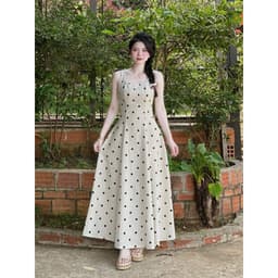 VÁY MIDI BI KEM DÁNG DÀI XOÈ 8