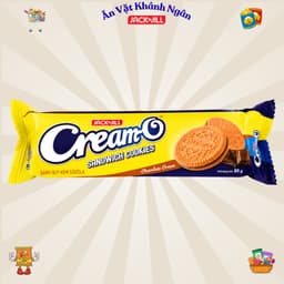 Combo Bánh Quy Kem Cream-O Đủ Vị Thỏi 85g - HÀNG CHÍNH HÃNG 4