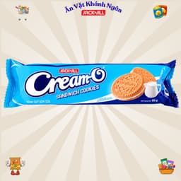 Combo Bánh Quy Kem Cream-O Đủ Vị Thỏi 85g - HÀNG CHÍNH HÃNG 2