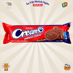 Combo Bánh Quy Kem Cream-O Đủ Vị Thỏi 85g - HÀNG CHÍNH HÃNG 6