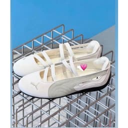 [HÀNG SC_SẴN] Giày thể thao Sneaker Ballet màu trắng rêu - Speed.cat ballet, Giày búp bê cho nữ xinh, điệu đà, basic 2