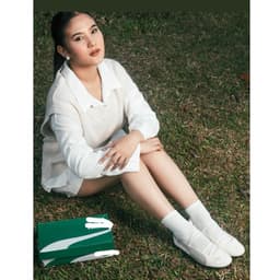 [HÀNG SC_SẴN] Giày thể thao Sneaker Ballet màu trắng rêu - Speed.cat ballet, Giày búp bê cho nữ xinh, điệu đà, basic 5