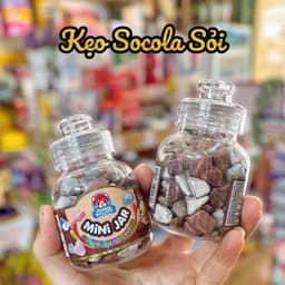 (giá sỉ) lốc 8 lọ kẹo dẻo hoa quả mix loại vị trái cây choco siêu ngon xịn, kẹo lọ dẻo trái cây yunny siêu hot 3
