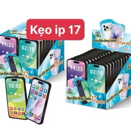 Lốc 30 hộp kẹo xê iphone mix vị hoa quả, kẹo c hoa quả lọ hình iphone bé bán lẻ 2k 1