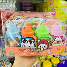 Lốc 20 lọ bình ty 5k đựng kẹo mix nhiều loại, lọ kẹo hình bình ty nhiều loại kẹo Đựng Gia Vị 1