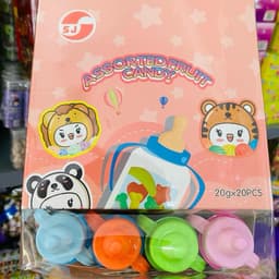 Lốc 20 lọ bình ty 5k đựng kẹo mix nhiều loại, lọ kẹo hình bình ty nhiều loại kẹo Đựng Gia Vị 3