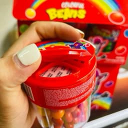 Hộp 6 lọ Kẹo Trái Cây Mix 4 Vị Beans mỗi lọ 80Gram hàng mới siêu Hot 5