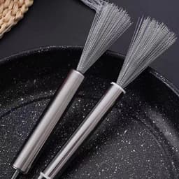 Chổi Cọ Xoong Nồi Inox 304, Bàn Chải Cọ Bát Đĩa, Rửa Chén Bát Vệ Sinh Bếp Tay Cầm Chống Trầy Xước Tay VN-7624 8