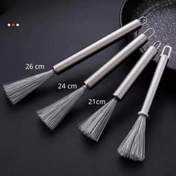 Chổi Cọ Xoong Nồi Inox 304, Bàn Chải Cọ Bát Đĩa, Rửa Chén Bát Vệ Sinh Bếp Tay Cầm Chống Trầy Xước Tay VN-7624 7