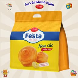 Bánh Richy KARO, Bánh Hoa Cúc Festa - HÀNG CHÍNH HÃNG 3