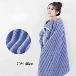 Combo Khăn Tắm Siêu Thấm Hút 70x140cm Khăn Mặt 30x60 35x75 Mũ Ủ Tóc Cao Cấp Dạng Sóng Mềm Mại Lau Khô Nhanh 8