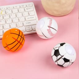 Đồ Chơi Quả Bóng Bật Nảy Tự Động Có Đèn Sáng Nhấp Nháy Vui Nhộn 2