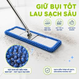 Bông Lau Sàn Nhà San Hô Chữ Nhật Siêu Thấm Hút Mềm Mịn Dễ Giặt Nhanh Khô Bền Đẹp Phù Hợp Gia Đình Văn Phòng GD261 3