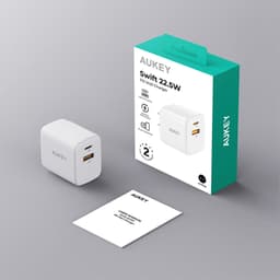 Củ sạc Aukey PA-F2T-WHT 22.5W Chính Hãng 3
