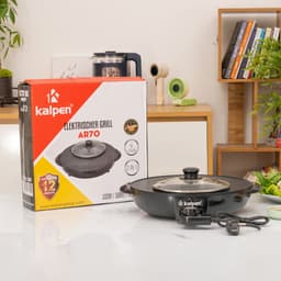 Bếp lẩu nướng hai ngăn KALPEN AR70 1.5L hàng chính hãng 9