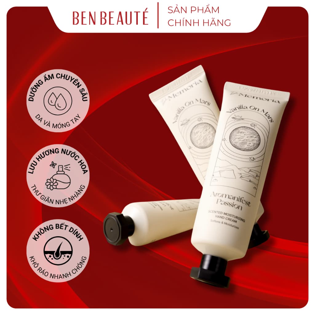 Kem Dưỡng Da Tay & Móng Hương Nước Hoa De Memoria 50ml