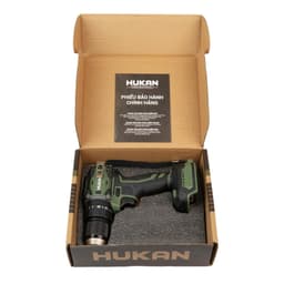 Máy Khoan Pin HUKAN GC-IDL1340 Đầu 13mm, Lực Siết 40Nm, Động Cơ Không Chổi Than, Chân Pin Phổ Thông 9