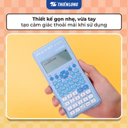 Máy tính cầm tay Flexio Fx799VN Thiên Long - Máy tính học sinh khoa học bỏ túi chính hãng 3