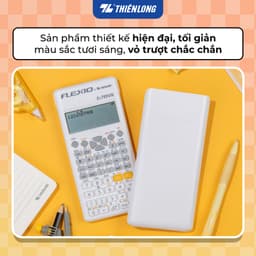 Máy tính cầm tay Flexio Fx799VN Thiên Long - Máy tính học sinh khoa học bỏ túi chính hãng 2