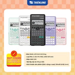 Máy tính khoa học Thiên Long Flexio Fx799VN - Máy tính học sinh, sinh viên, bảo hành 7 năm, được phép mang vào phòng thi 7