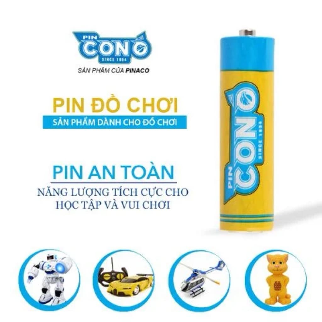 Pin con ó aa chính hãng PINACO