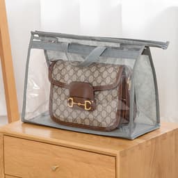 Túi Đựng Túi Xách Trong Suốt PVC Chống Bụi Chống Ẩm Có Quai Xách Bảo Quản Giữ Form Túi Da 5