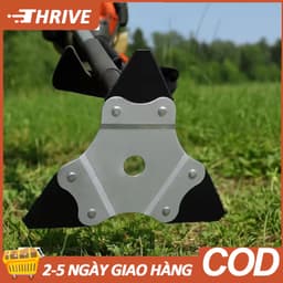 Lưỡi Cắt Cỏ 3 Cạnh Lưỡi Răng Cưa Tự Mài Cao Cấp Sử Dụng Sắc Bén - Lâu Dài 1